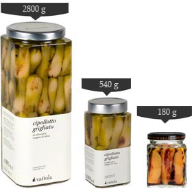 Cipollotto Nocerino grigliato in olio extra vergine di oliva, dieta mediterranea.