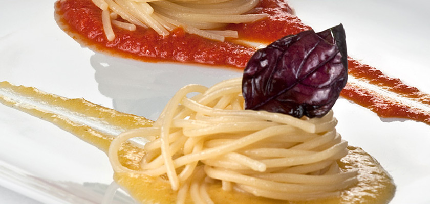 Prodotti tipici lavorati con frutta e verdura di agricoltura biologica